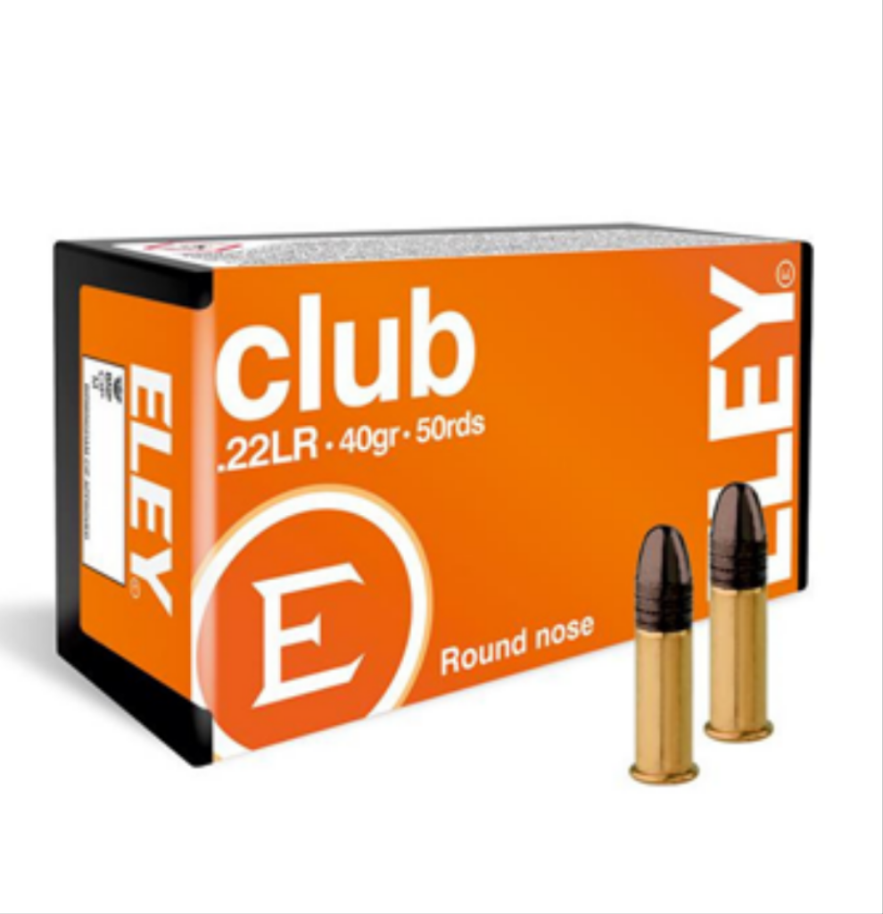Eley 22LR (40) Club Round Nose /50