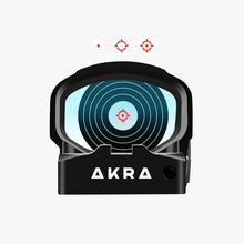 Load image into Gallery viewer, Akra sight with target design on a white background
