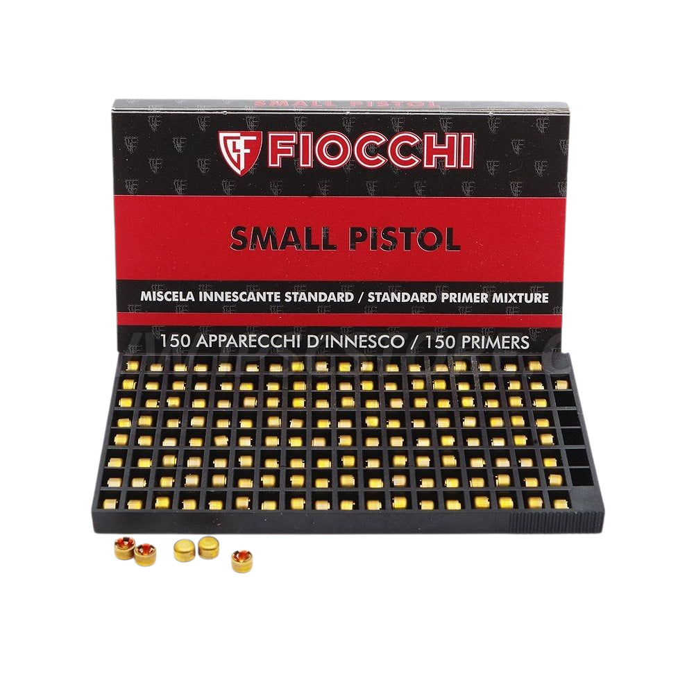 Fiocchi Small Pistol Primers (150)