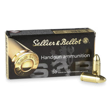 Load image into Gallery viewer, Sellier &amp; Bellot 9mm Para 115gr FMJ (50)
